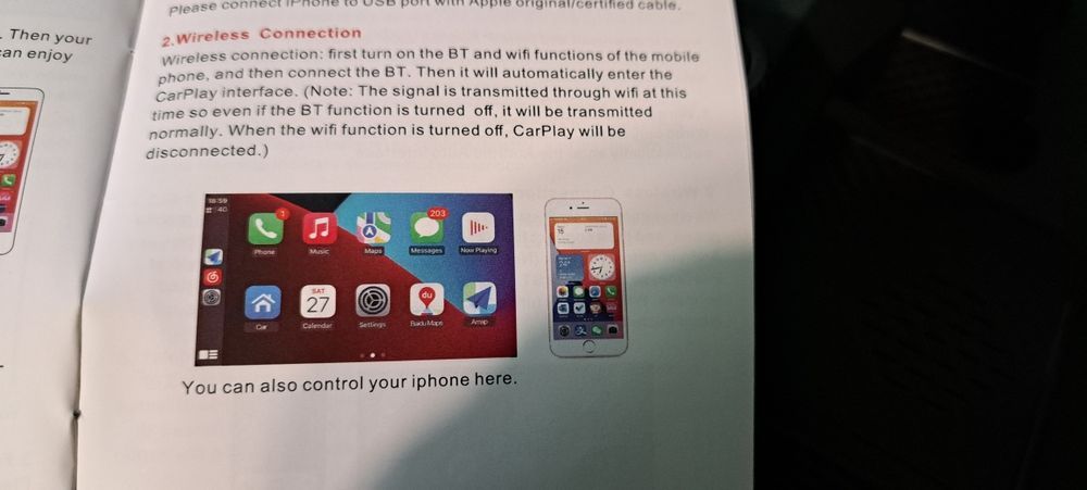 Hippcron portable car media screen