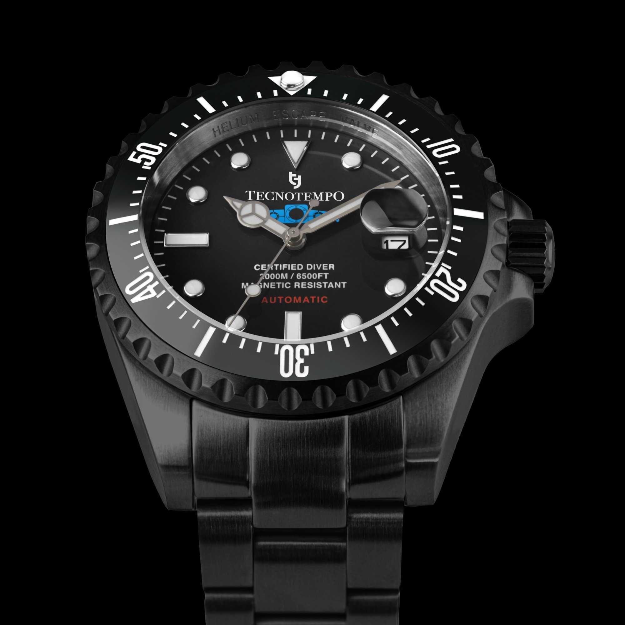 Ceas Tecnotempo - Professional Diver WR 2000M "Blue Submarine"Barbati