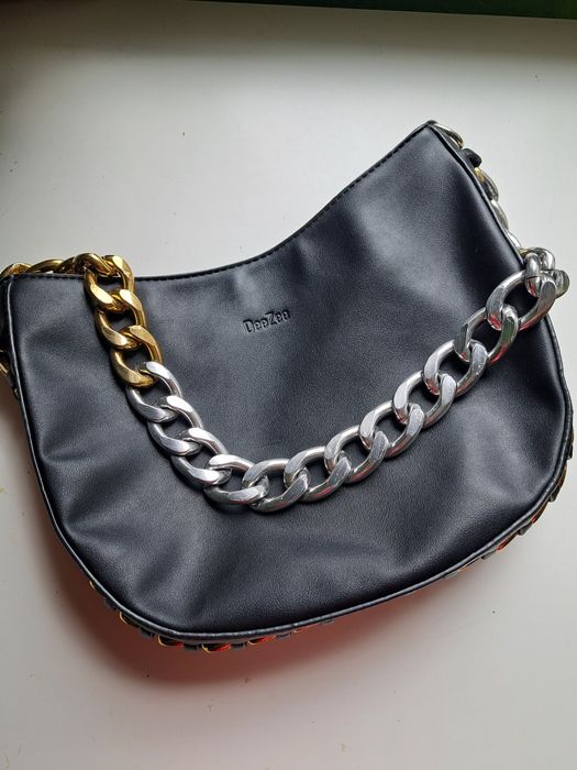 Дамска черни кожени чанти, различни модели, Нови! Дамски аксесоари