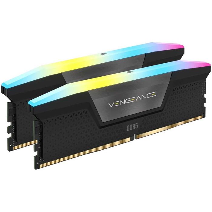 CORSAIR Vengeance RGB 128 GB (4x32GB) DDR5 DRAM 6600MT/s CL32