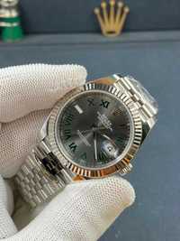 Rolex Datejust 41mm with Green Roman Dial Jubilee Bracelet 41mm