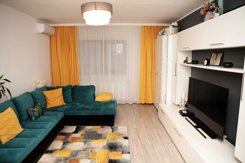 Apartament Modern cu 2 Camere, Luminos și Eficient Compartimentat