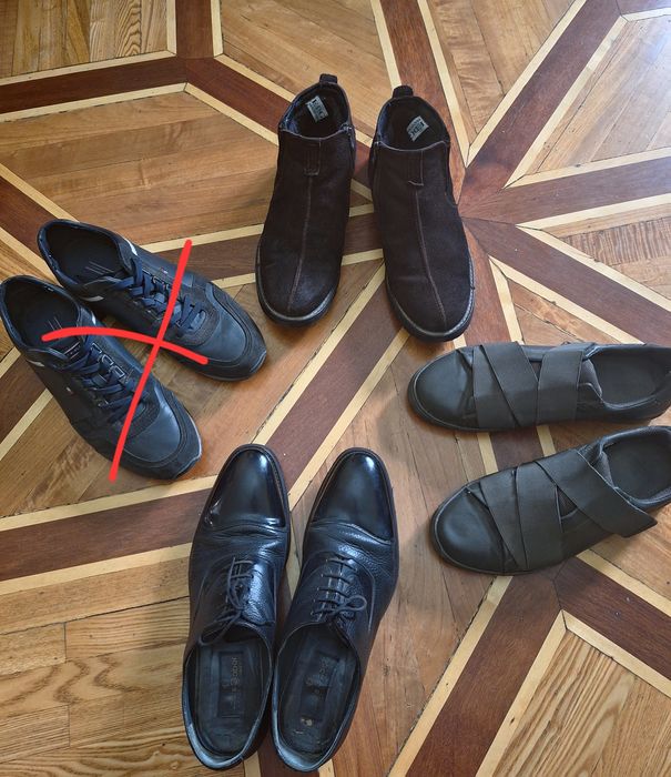 Мужская обувь от хороших брендов дёшево на 43-44