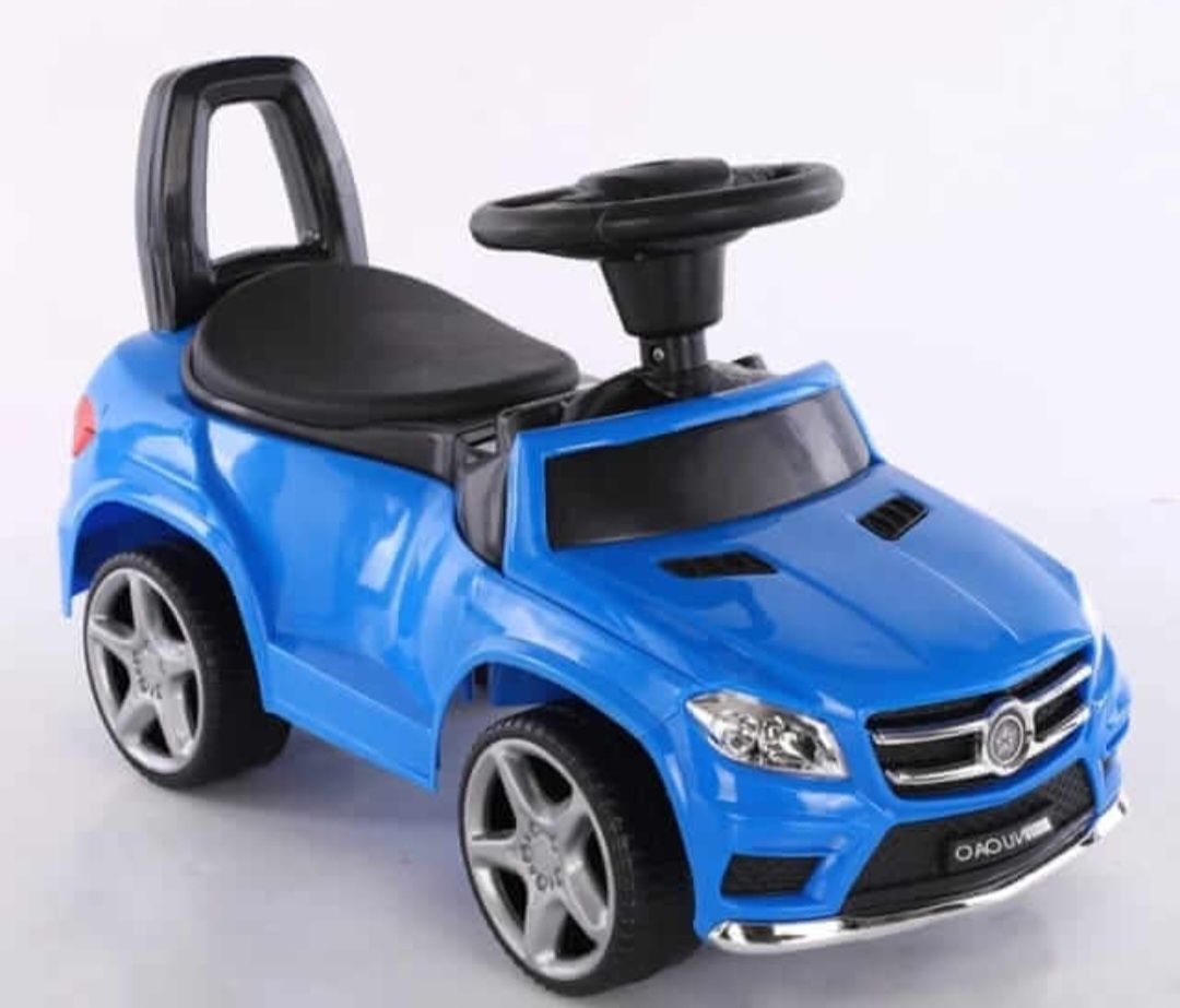 Masina electrica pentru copii 1-3 ani rosu alb albastru