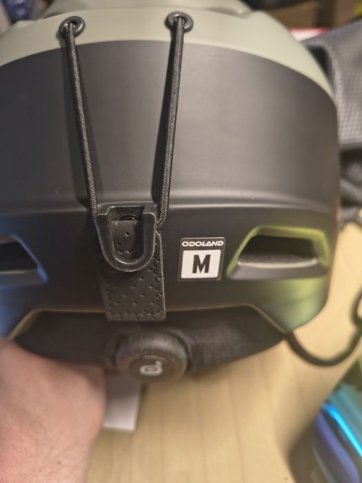 Ски каска Odoland, каска за сноуборд със ски очила, аудио съвместима,