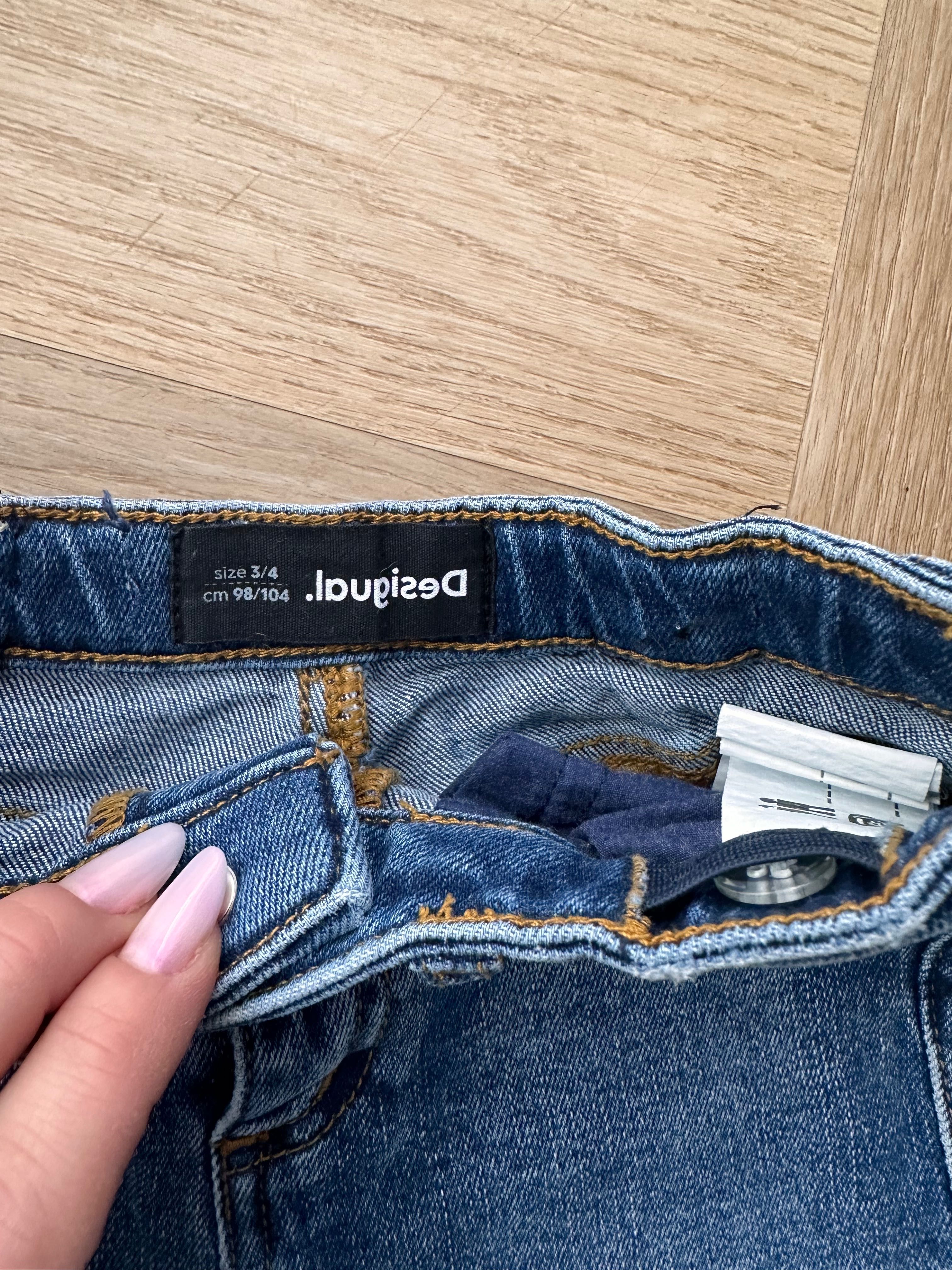 Jeans Desigual pentru fetite, 98-104