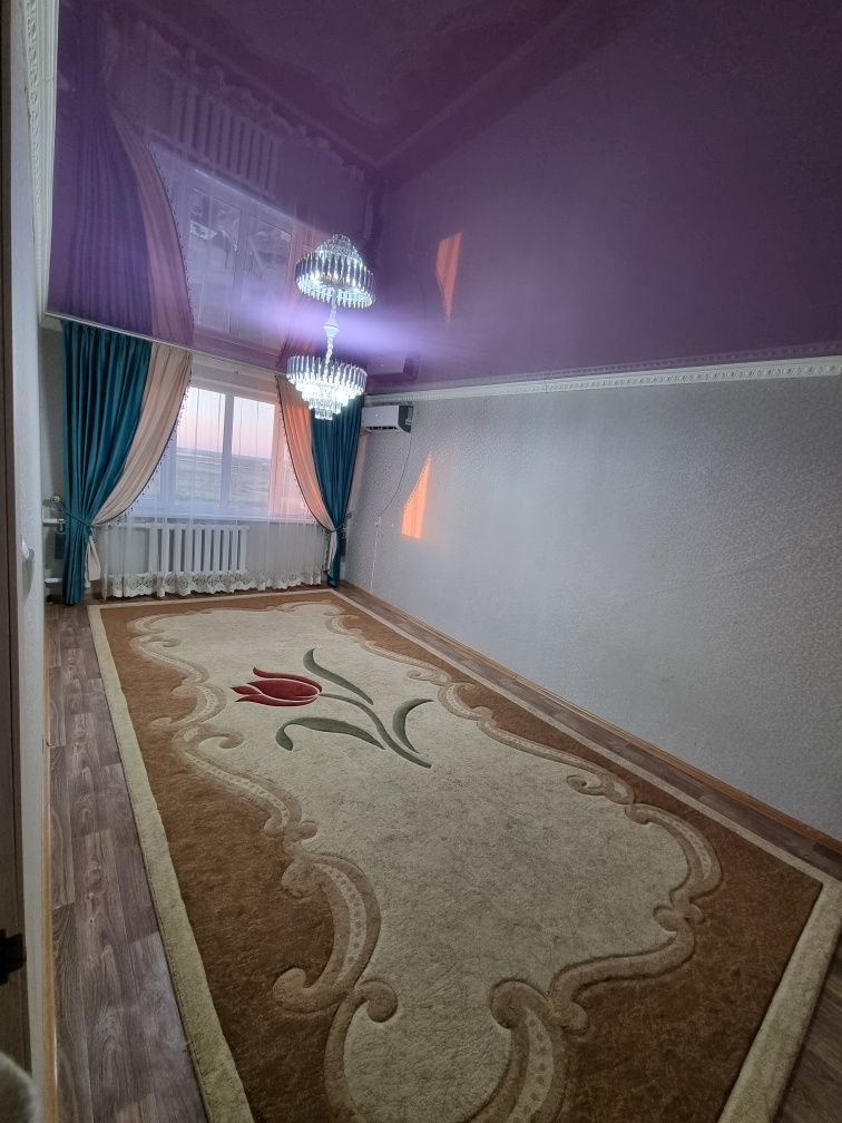 1 мкр 12 дом 59 кв Пәтер сатылады 6,млн.500 мың