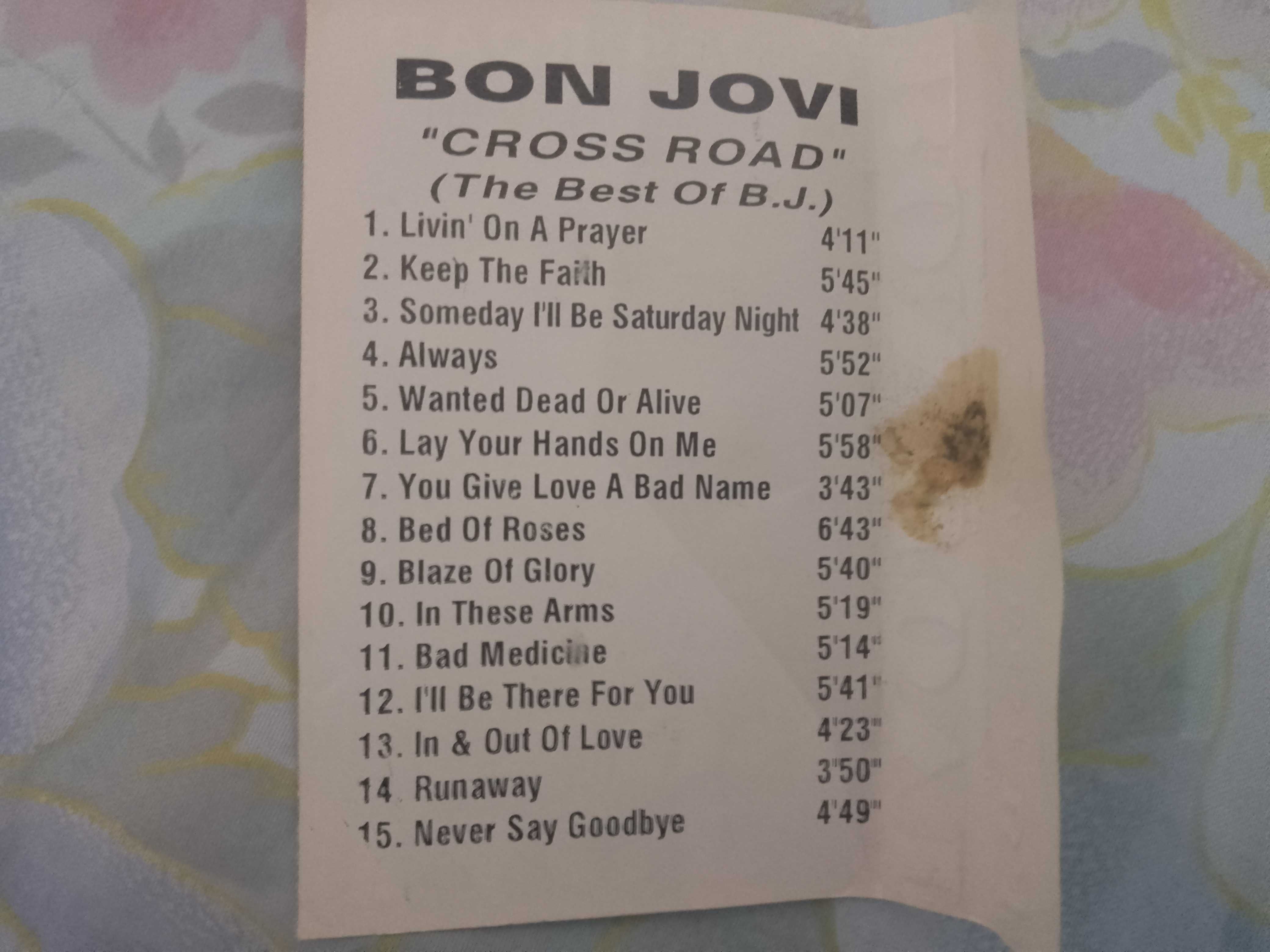 оудио касетa  Bon Jovi