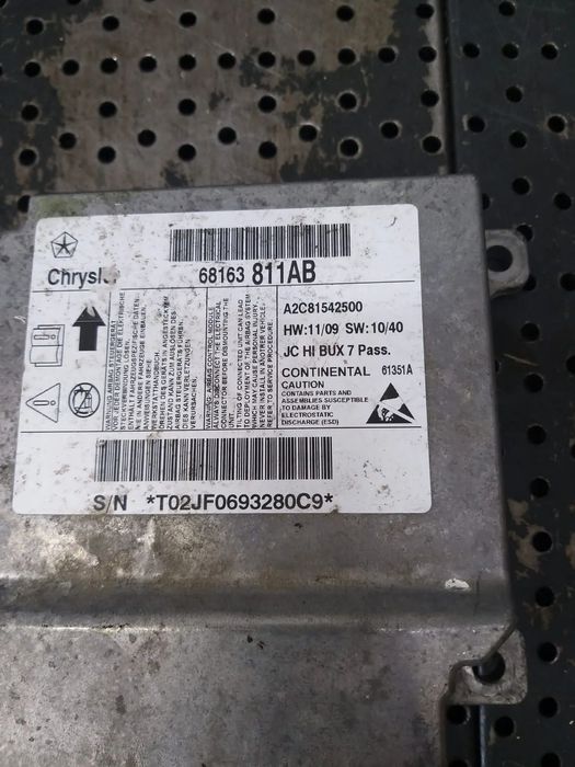 Modul calculator airbag fiat freemont 345 68163811ab a2c81542500