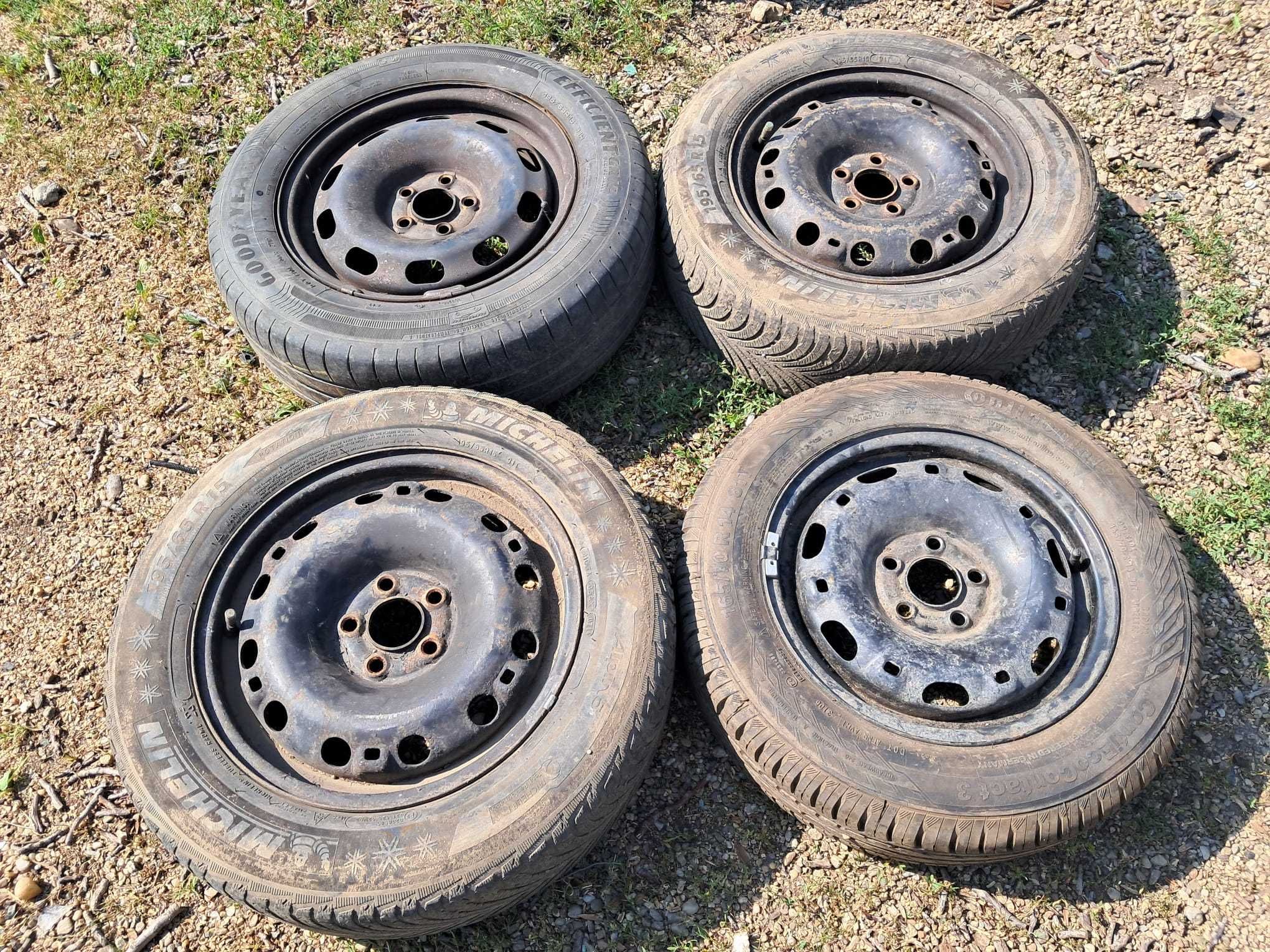 Skoda Fabia Octavia, Vw Polo Golf, jante de tabla pe 14 sau 15 5x100