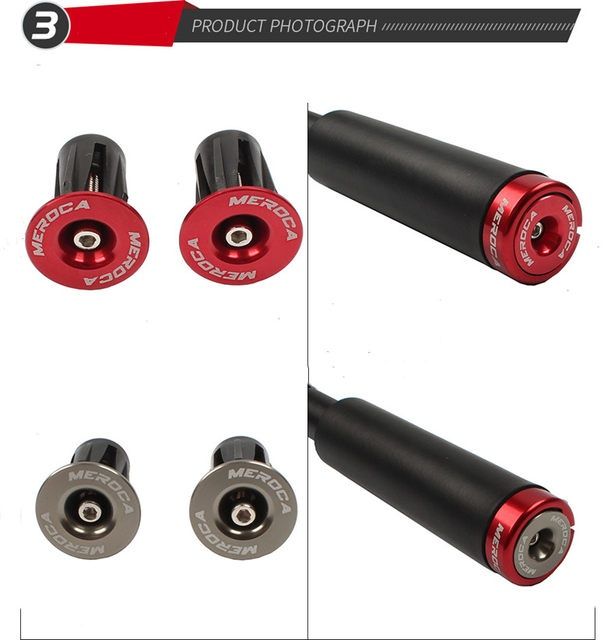 Dopuri aluminiu ghidon capete end bar bicicleta trotineta mtb cursiera