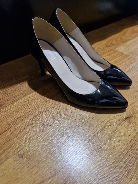 Pantofi stiletto negri