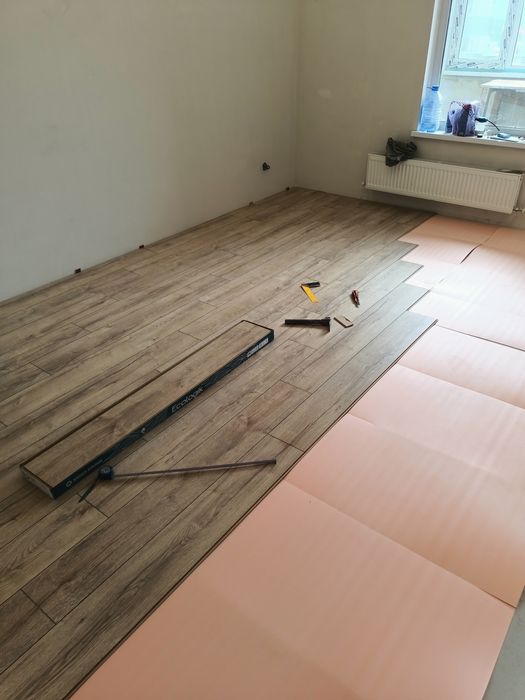 Укладка ламината, укладка паркета. (Установка ламината, )