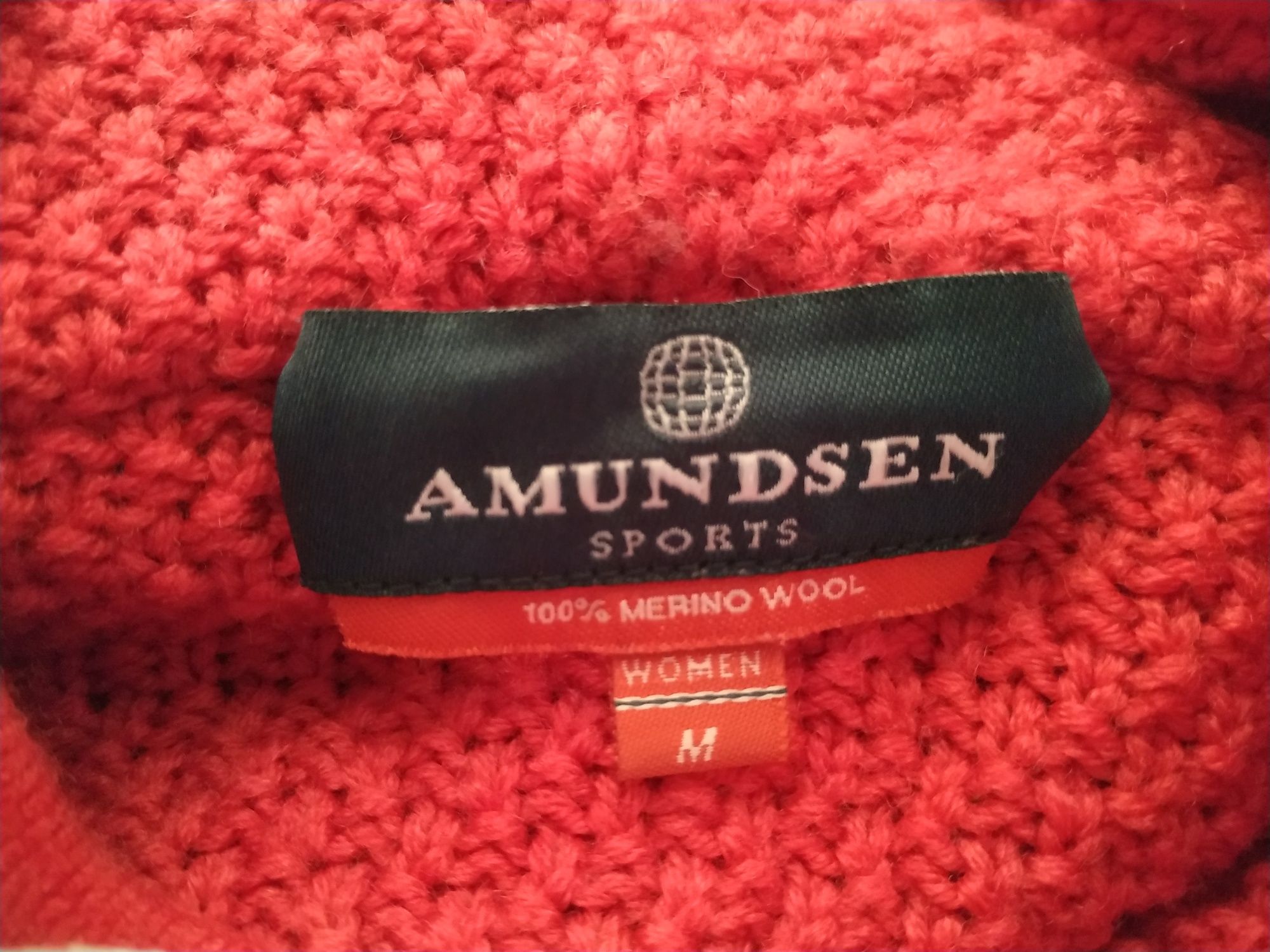 Мерино Пуловер Amundesn merino wool, вълна анорак