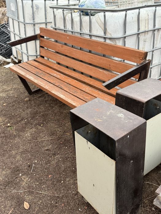 Скамейки с урной 8шт