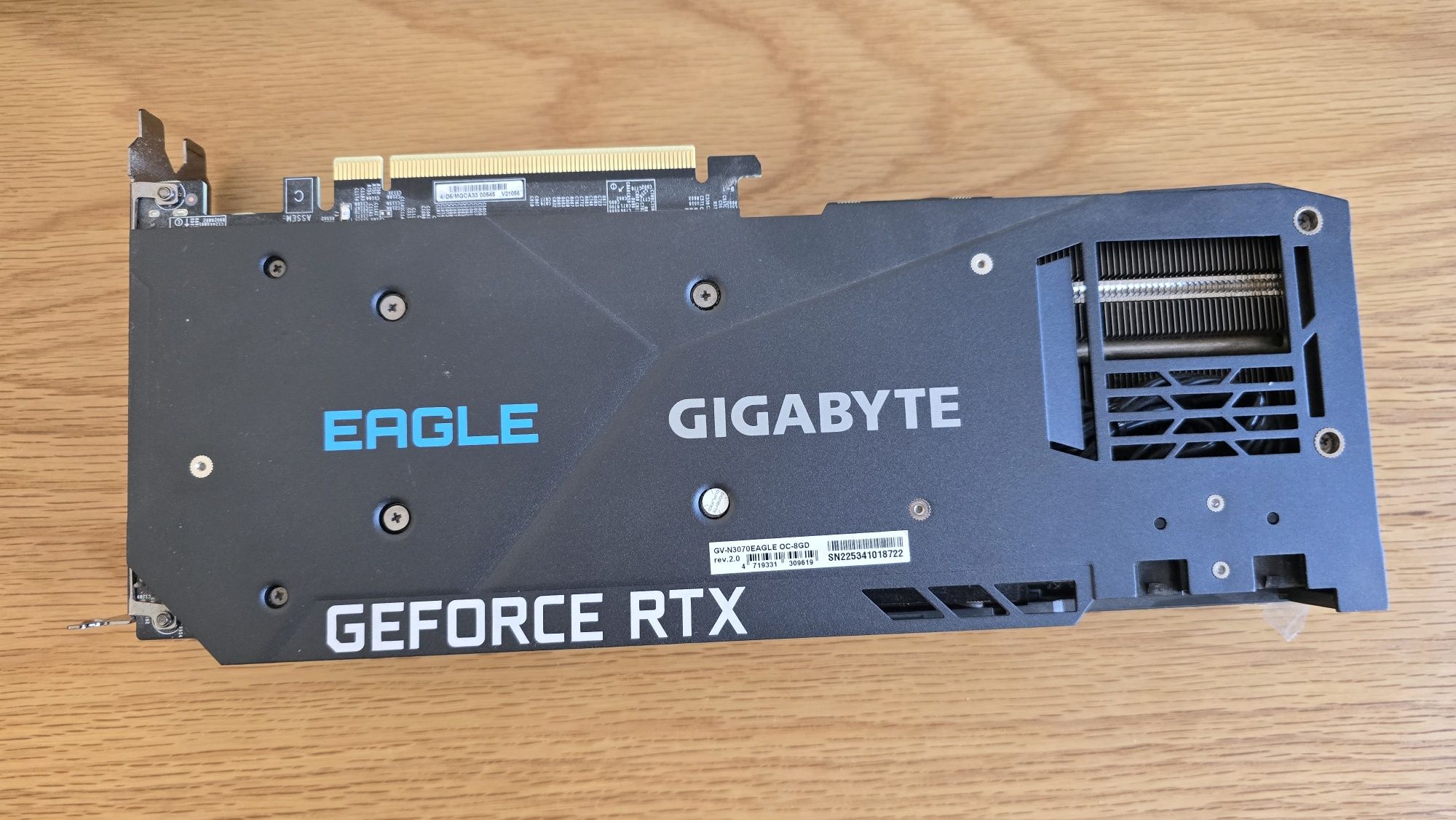 Видео карта GIGABYTE Geforce Rtx 3070 EAGLE ОС 8GB GDDR6