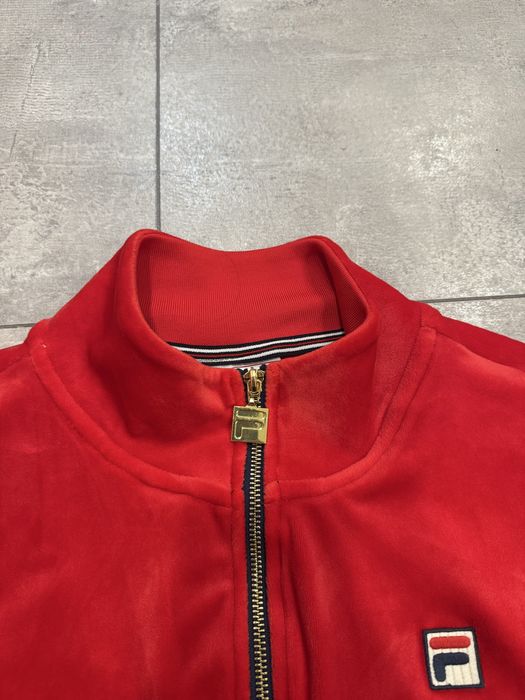 Велурено горнище Fila