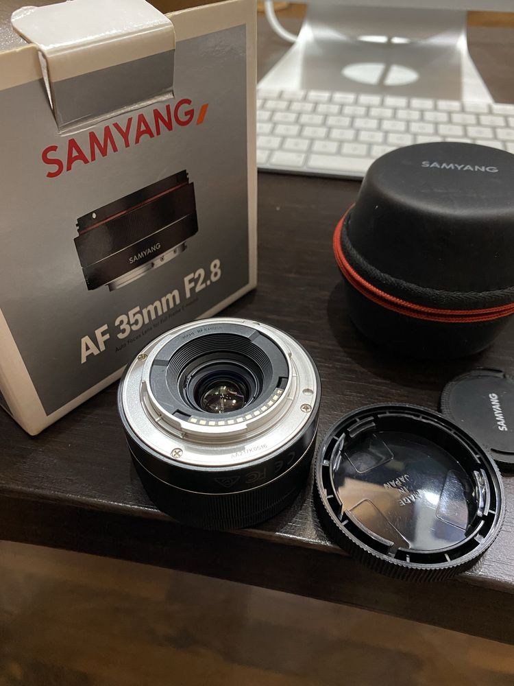 Sony e-mount samyang 35mm 2.8