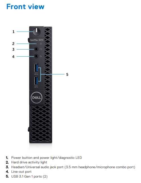 DELL mini 3070, i5 gen 9 ,8gb ram ddr4,256gb nvmE,WF si BT,vga,hdmi,DP