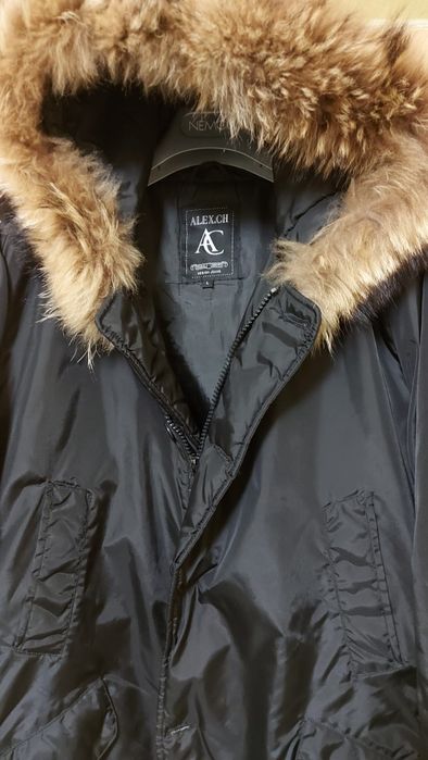 Geacă bărbați ALEX originală cu blana naturală