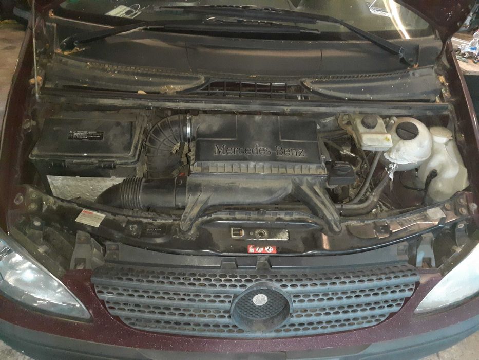 Коробка Двигатель  Форсунки тнвд Мерседес Вито 639 646, 2,2л дизель.