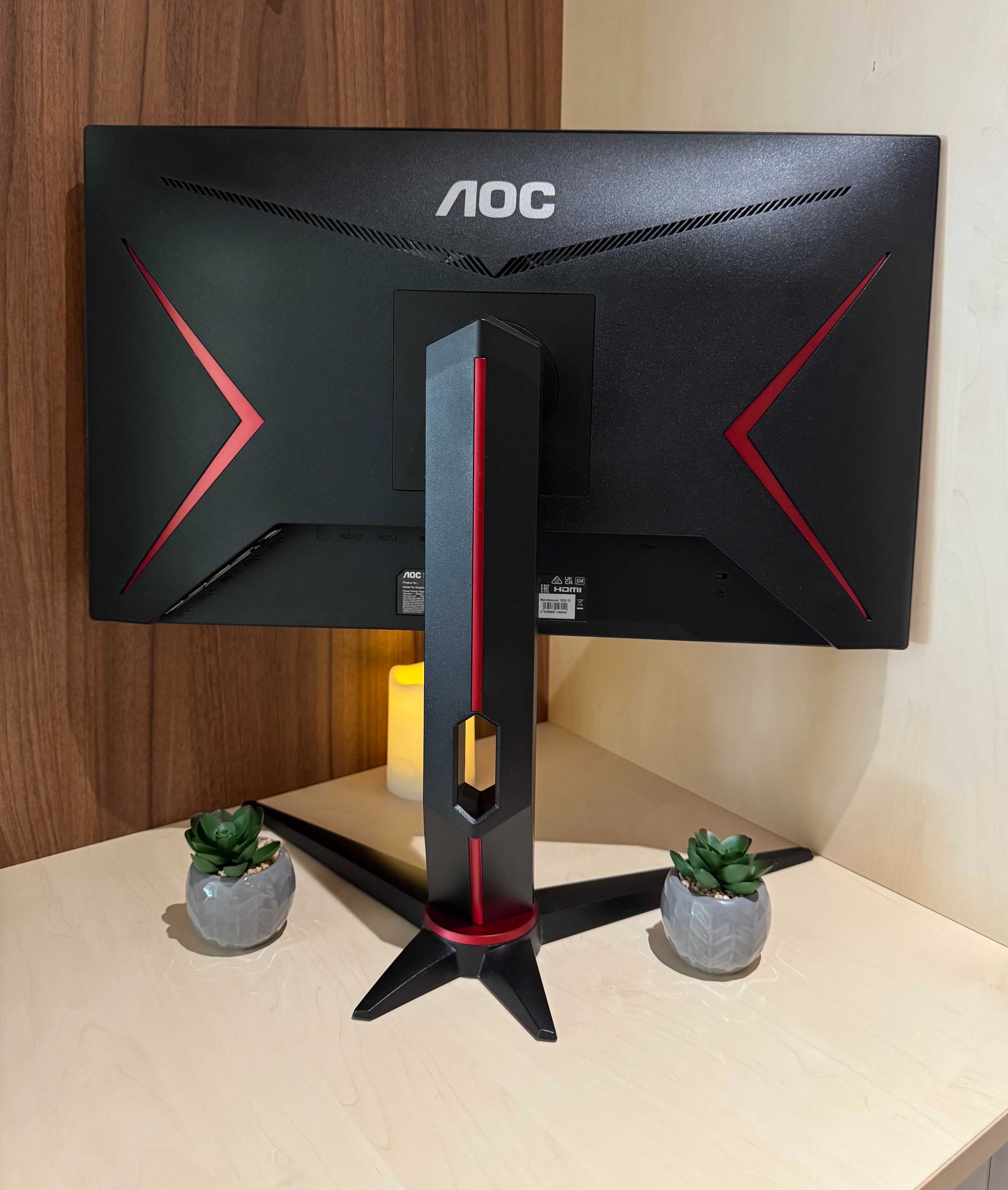 Два геймърски монитора AOC 24G2W1G4 и Acer KG242Y E