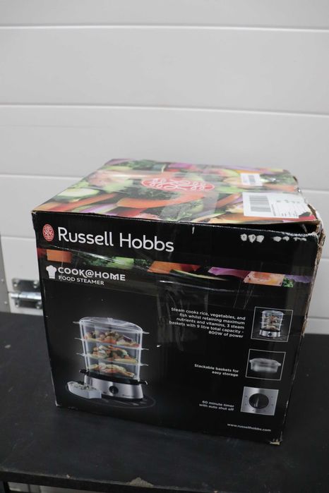 Russell Hobbs CookHome уред за готвене на пара 9L,800W,вграден таймер