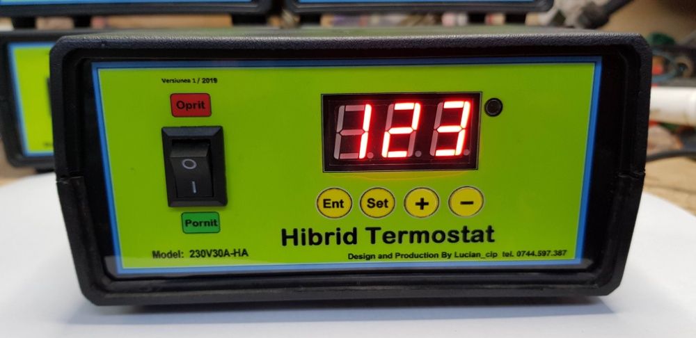 Hibrid Termostat Digital, 230V30A-HA, -99 +999 Grade