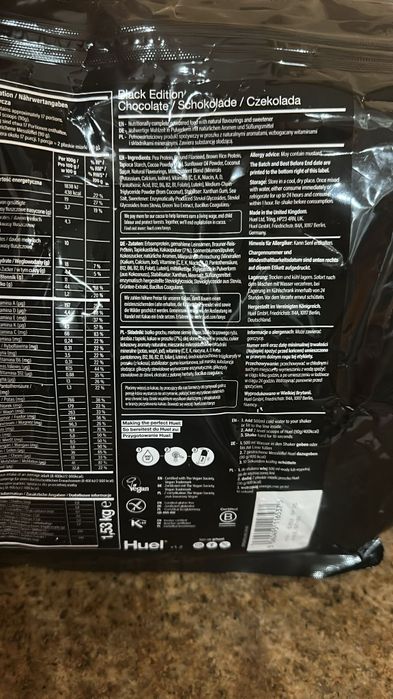 huel pudra proteica ciocolată
