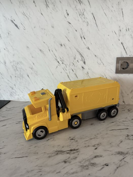 Set de joaca, camion cu excavator si figurina, Paw Patrol rubble