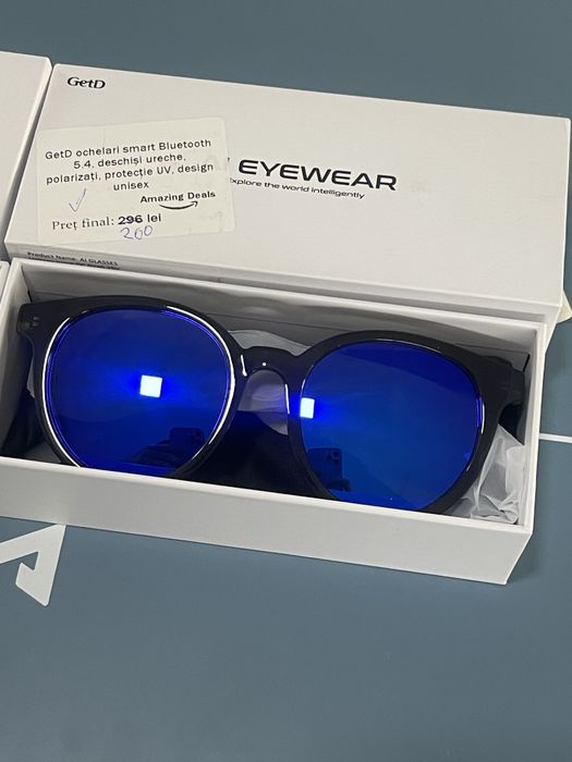 Ochelarii Smart Polarizati Bluetooth cu Difuzoare