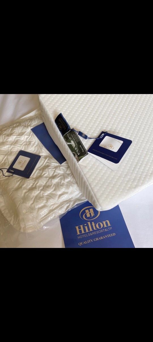 Hilton garden ортопедические подушки в коробке 35*55