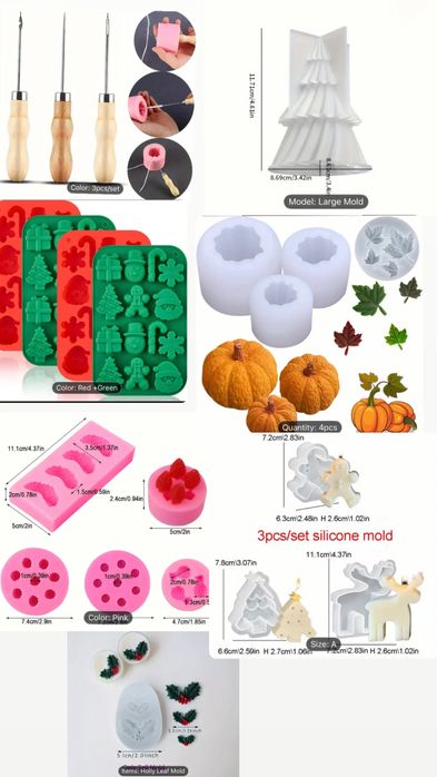 Материали за свещи