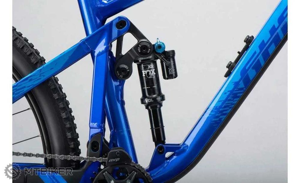 Bicicletă full suspension GHOST Riot AM Essential 29, blue/ocean blue