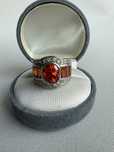 Inel din argint si cubic zirconia