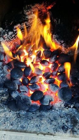 Brichete carbuni COCS+LIGNIT ardere 100% fără cenușă