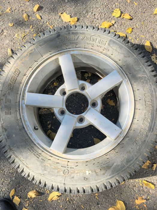 Титановый диск на нива