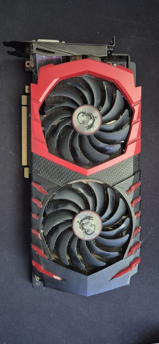 Видео карта MSI GeForce GTX 1060 Gaming X 6GB
