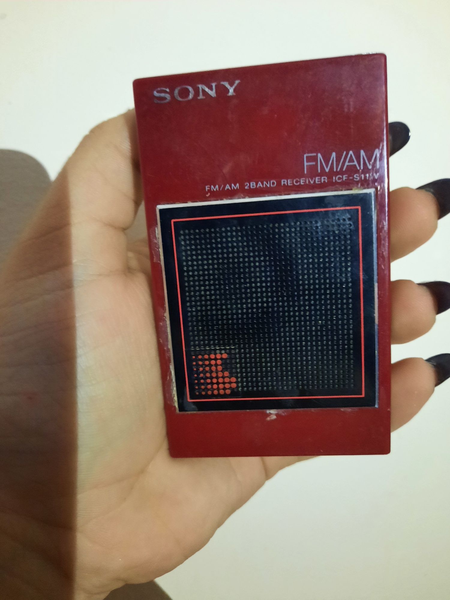 Vând radio vechi de colecție, SONY, FM/AM 2BAND ICF_S11W