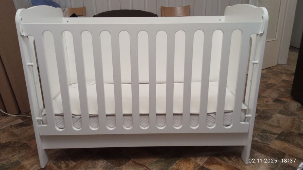 Детско кревадче с матраче и протектор