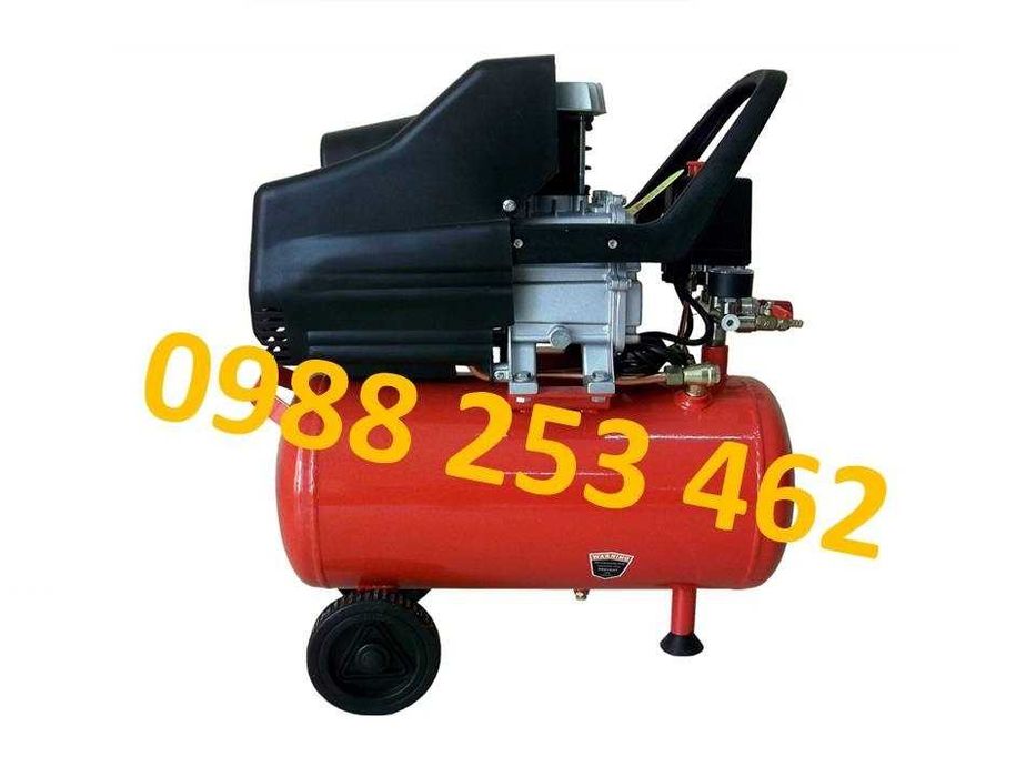 2024 Компресор за въздух - 25 литра - директен внос