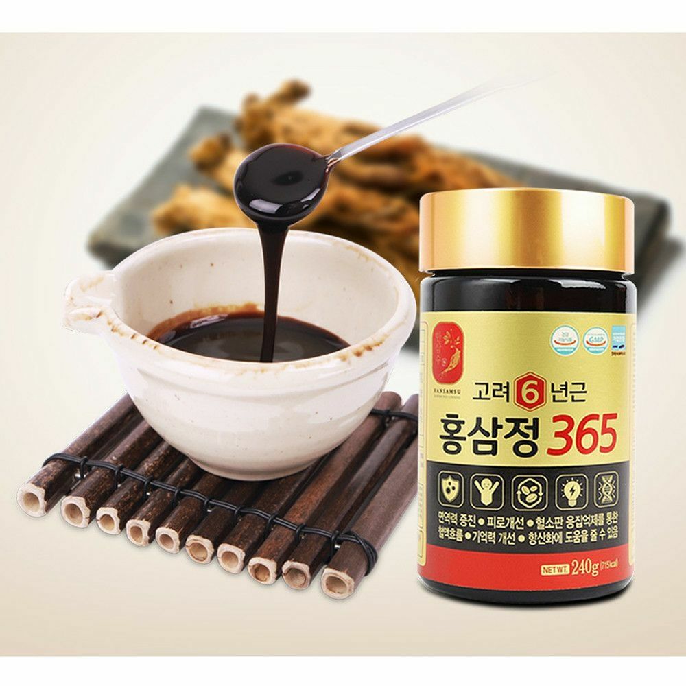 Korea  6 yillik qizil jenshen original va ishonligi