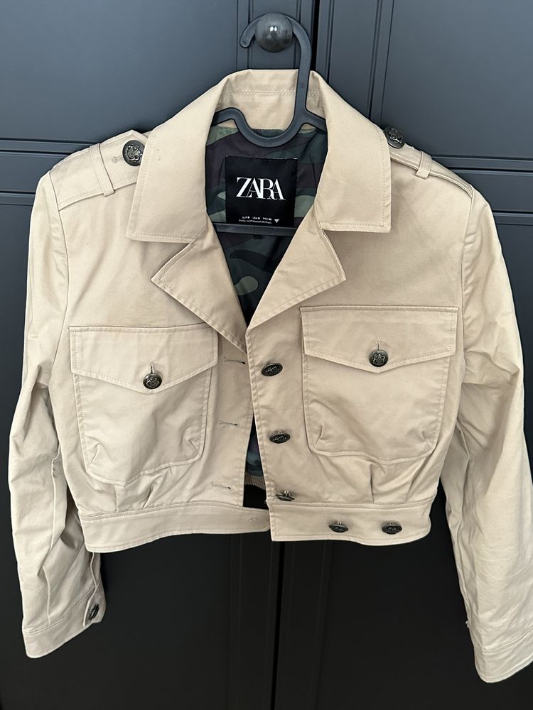 Geaca Zara model military