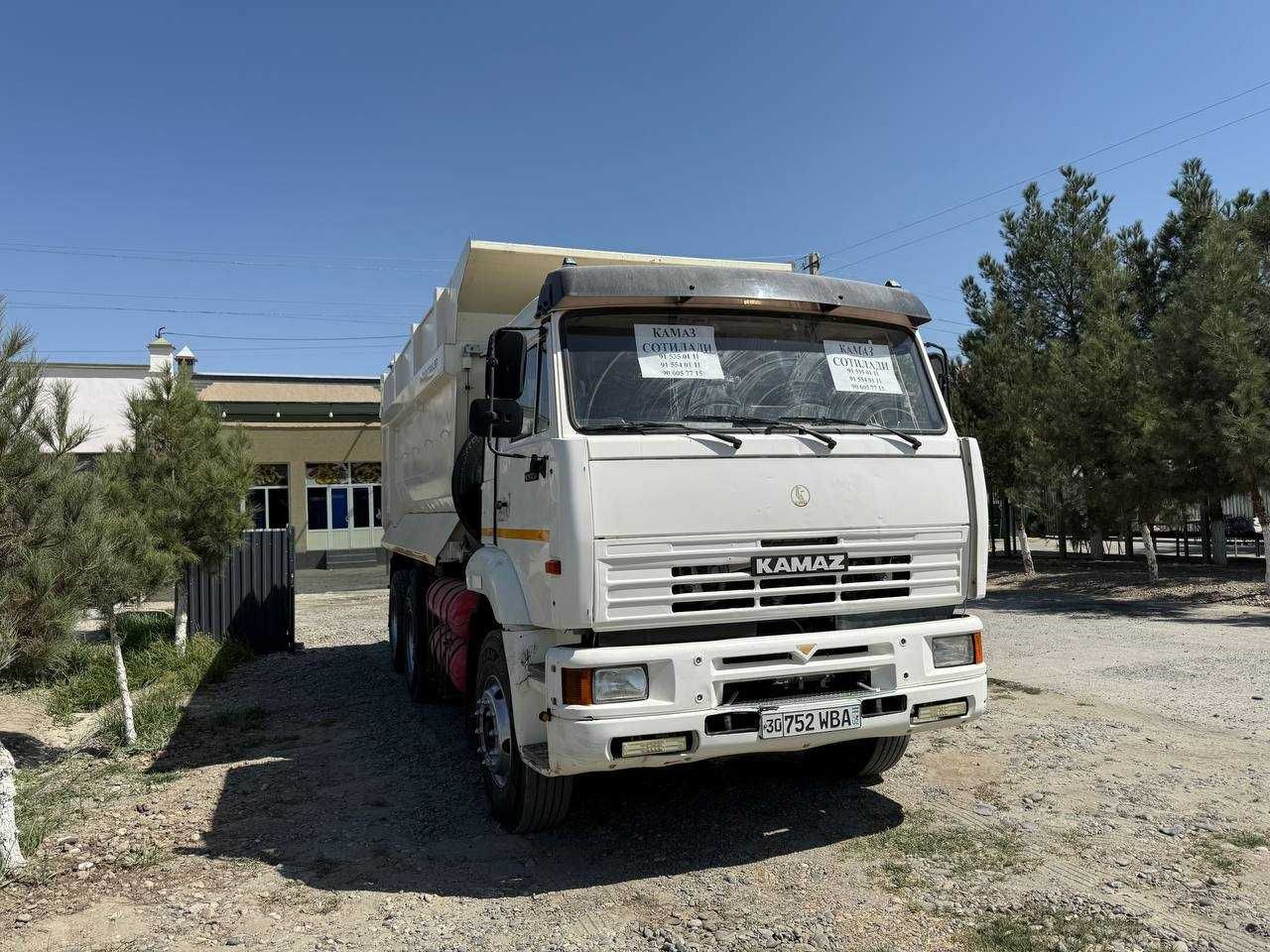 Kamaz Euro 4 samosval  6520 Metanda xarakatlanadi 2019