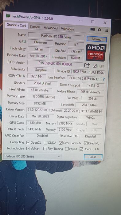 Unitate Gaming Procesor AMD Ryzen 5 3600 12core 4ghz 16gb ddr4 RX580 8