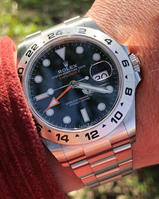 Rolex Explorer II Black Dial 42,mm