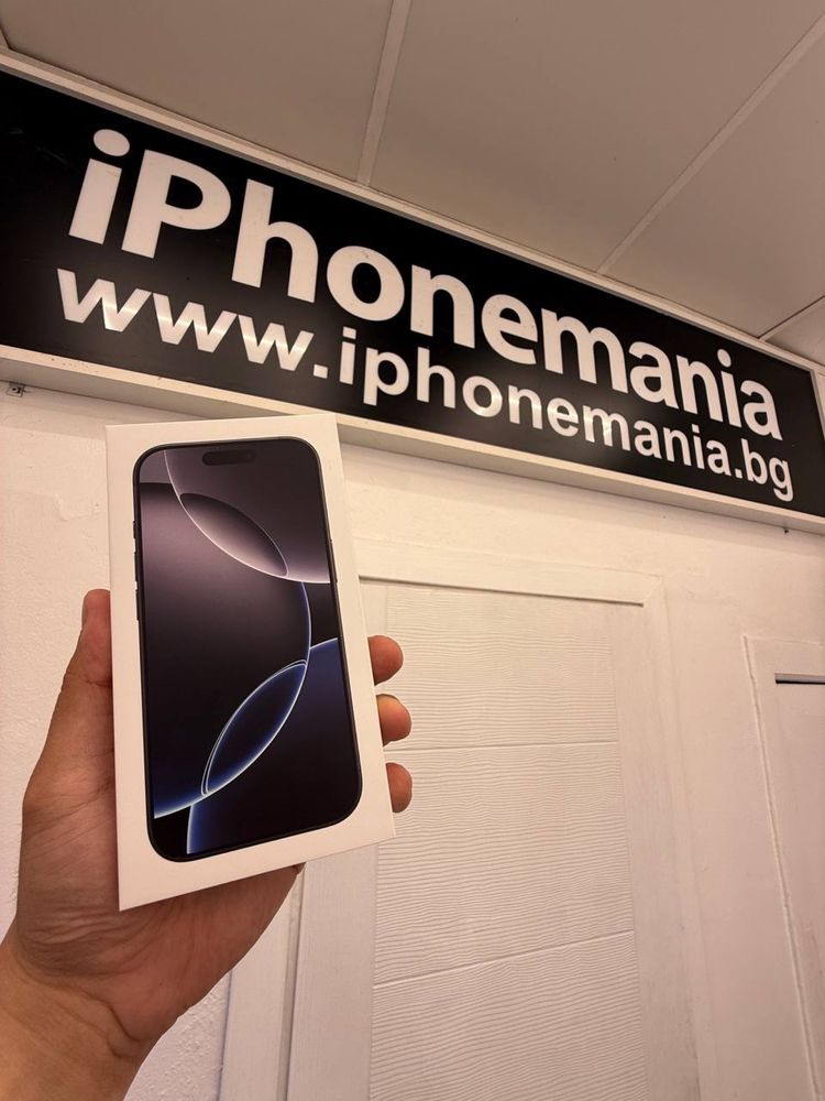 iphone 16 pro. 128 gb. Нов. Black Titanium.