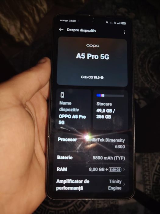 Oppo A 5 pro Nou