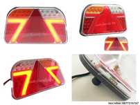 Комплект Диодни (LED) стопове за ремарке 12V/24V