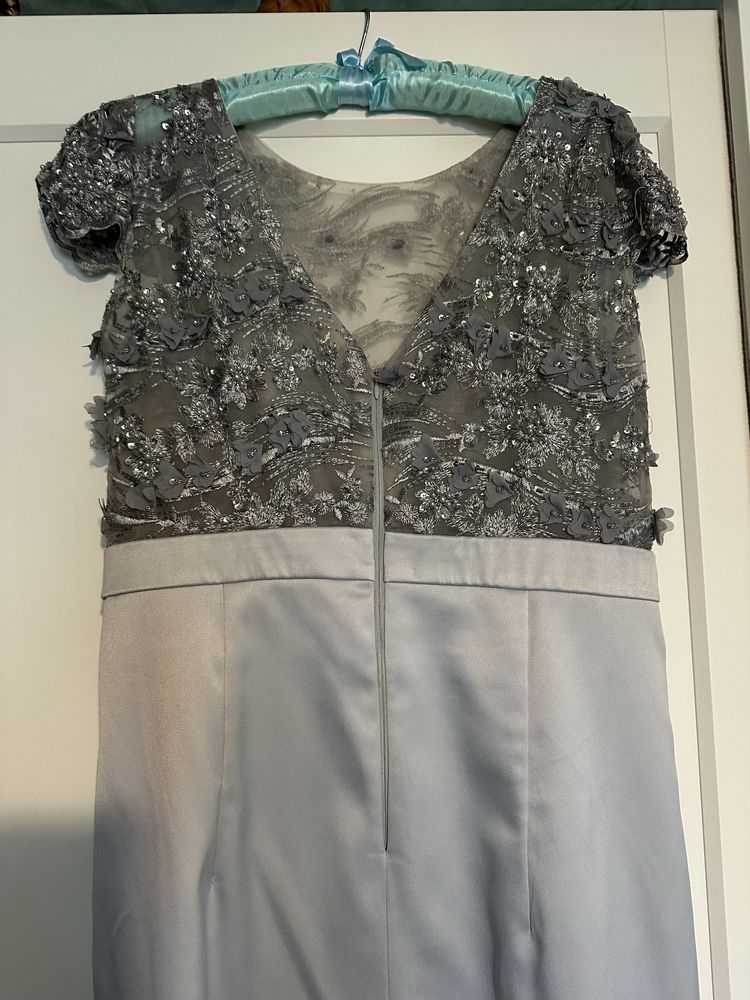 Rochie evenimente, dantelă 3D
